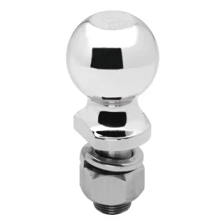 Packaged Trailer Hitch Ball 2" x 1" x 2-1/8" 6000 lbs. Stainless Steel Tow Ball