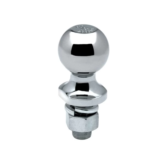 Packaged Trailer Hitch Ball 1-7/8" x 1" x 2-1/8" 2000 lbs. Chrome Tow Ball