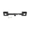 Front Mount Trailer Tow Hitch For 99-07 Ford F-250 F-350 F-450 F-550 Excursion w/ J-Pin Anti-Rattle Lock