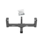 Front Mount Trailer Tow Hitch For 14-20 Chevy Silverado GMC Sierra 1500 Suburban Tahoe Yukon w/ J-Pin Anti-Rattle Lock
