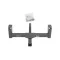 Front Mount Trailer Tow Hitch For 14-20 Chevy Silverado GMC Sierra 1500 Suburban Tahoe Yukon w/ J-Pin Anti-Rattle Lock