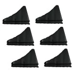 12 Pack Trailer Tire Chocks Rubber 