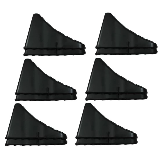 12 Pack Trailer Tire Chocks Rubber 