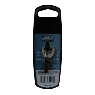 Reese Stainless Steel Adjustable Trailer Tow Hitch Coupler Tongue Lock w/ 2 Keys Fits Most Couplers