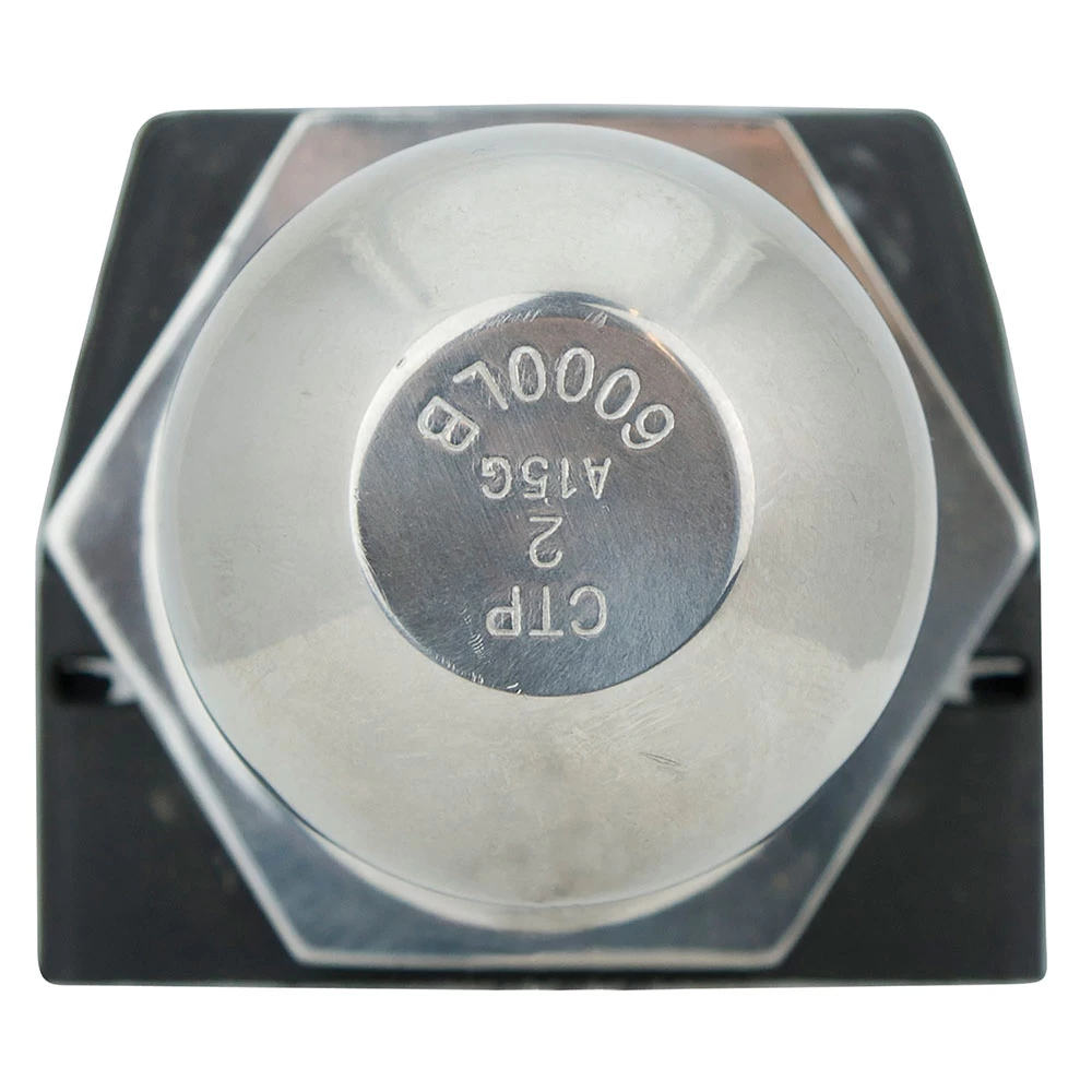 Reese 2" 6,000 lbs Stainless Steel InterLock Trailer Hitch Tow Ball 1" Shank Diameter x 2" Shank Length