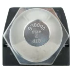 Reese 2" 6,000 lbs Stainless Steel InterLock Trailer Hitch Tow Ball 1" Shank Diameter x 2" Shank Length