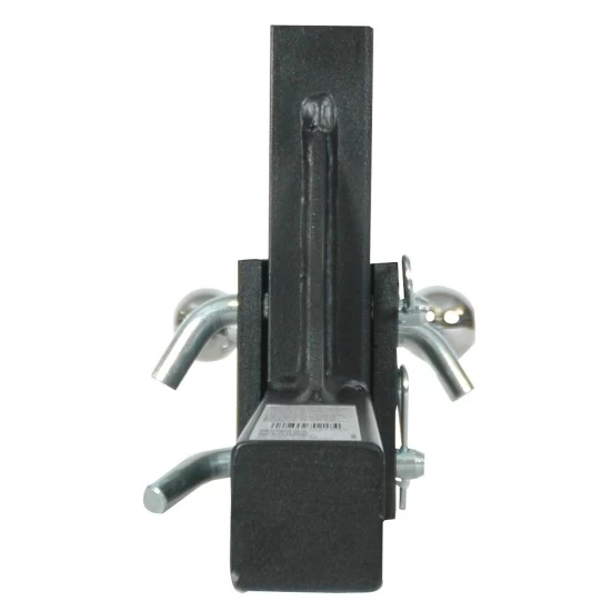 Reese 10K Adjustable Chrome Triple Ball Trailer Hitch Ball Mount Fits 2" Tow Receiver 7" Drop or Rise 1-7/8" 2" and 2-5/16" Balls