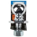 Reese 1-7/8" 2,000 lbs InterLock Trailer Hitch Tow Ball 3/4" Shank Diameter x 1-1/2" Shank Length