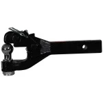 7024000 Reese Towpower Pintle Hook & Ball Combination Fits 2 inch Receiver 12000 lbs. Capacity Hook 1-7/8 inch Ball 2000 lbs. Capacity Ball Reese 12,000 Lbs 2" Receiver Mount 12K Pintle Hook w/ 1-7/8" Trailer Tow Hitch Ball Heavy Duty