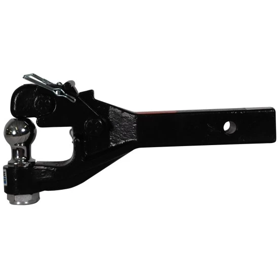 7024000 Reese Towpower Pintle Hook & Ball Combination Fits 2 inch Receiver 12000 lbs. Capacity Hook 1-7/8 inch Ball 2000 lbs. Capacity Ball Reese 12,000 Lbs 2" Receiver Mount 12K Pintle Hook w/ 1-7/8" Trailer Tow Hitch Ball Heavy Duty