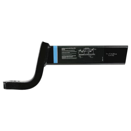 7028211 Reese Towpower Trailer Hitch Ball Mount 13000 lbs. Capacity Heavy Duty Fits 2-1/2 inch Receiver 5 inch Drop Black Reese 13K Class V Draw-Bar Ball Mount Fits Class V 2-1/2" Receiver Trailer Tow Hitch 5" Drop 3-1/2" Rise 10" Long 1-1/4" Ball Hole