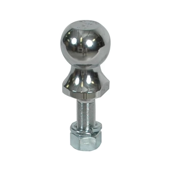 7028900 Reese Towpower Trailer Hitch Ball 1-7/8 inch Diameter 2000 lbs. Capacity Chrome Reese 1-7/8" 2,000 lbs Trailer Hitch Tow Ball 3/4" Shank Diameter x 2-3/8" Shank Length Solid Steel Chrome
