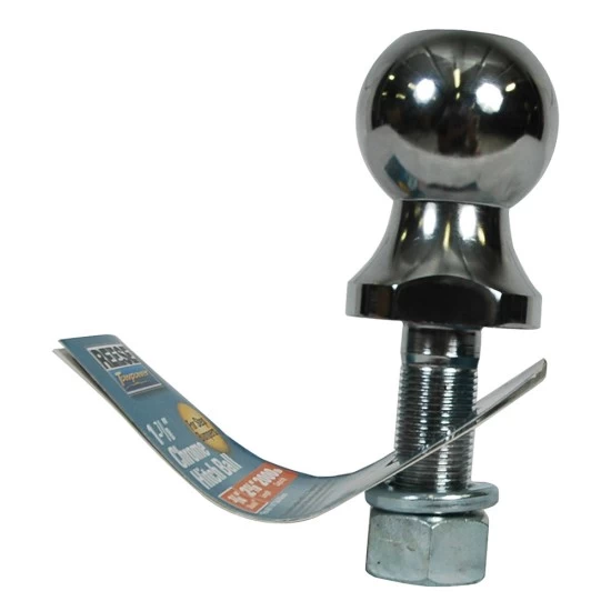 7028900 Reese Towpower Trailer Hitch Ball 1-7/8 inch Diameter 2000 lbs. Capacity Chrome Reese 1-7/8" 2,000 lbs Trailer Hitch Tow Ball 3/4" Shank Diameter x 2-3/8" Shank Length Solid Steel Chrome