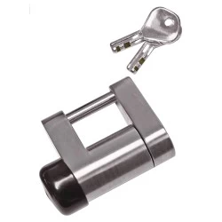 Reese Proessional High Security Trailer Tow Hitch Coupler Tongue Lock Ball Bearing Locking System w/ 2 Keys Fits Most Couplers