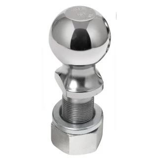 Reese Standard 2" 8,000 lbs Trailer Hitch Tow Ball 1-1/4" Shank Diameter x 2-3/4" Shank Length Heavy Duty Chrome