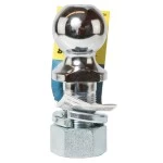Reese Standard 2" 8,000 lbs Trailer Hitch Tow Ball 1-1/4" Shank Diameter x 2-3/4" Shank Length Heavy Duty Chrome