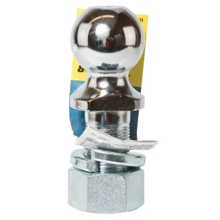 Reese Standard 2" 8,000 lbs Trailer Hitch Tow Ball 1-1/4" Shank Diameter x 2-3/4" Shank Length Heavy Duty Chrome