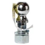 Reese Standard 2" 8,000 lbs Trailer Hitch Tow Ball 1-1/4" Shank Diameter x 2-3/4" Shank Length Heavy Duty Chrome