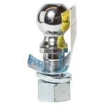 Reese Standard 2" 8,000 lbs Trailer Hitch Tow Ball 1-1/4" Shank Diameter x 2-3/4" Shank Length Heavy Duty Chrome