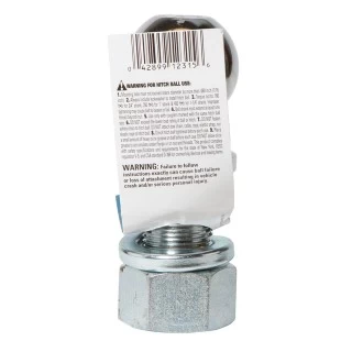 Reese Standard 2" 8,000 lbs Trailer Hitch Tow Ball 1-1/4" Shank Diameter x 2-3/4" Shank Length Heavy Duty Chrome
