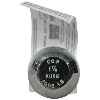 7036800 Reese Towpower Trailer Hitch Ball 1-7/8 inch Diameter 2000 lbs. Capacity Chrome Reese Lawn Tractor 1-7/8" 2,000 lbs Trailer Hitch Tow Ball 5/8" Shank Diameter x 1-3/4" Shank Length Chrome