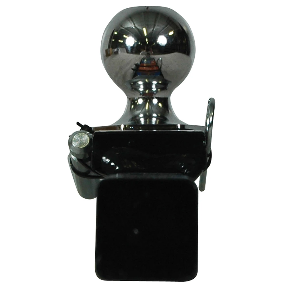 Reese Interlock Class 2 Trailer Tow Starter Kit 1/1/4" Drop 3/4" Rise w/ 2 Inch Chrome Towing Ball 3,500 Lbs Fits 1-1/4" Hitch Opening