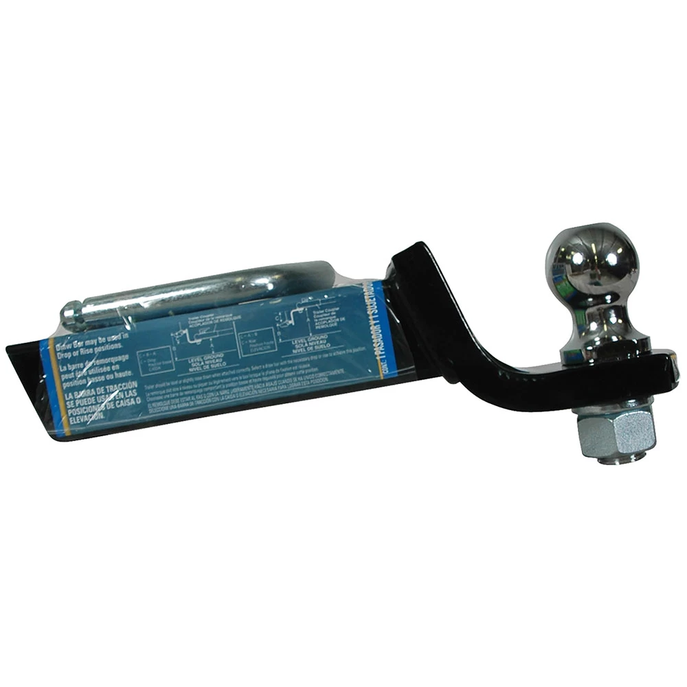 7043200 Reese Towpower Trailer Hitch Ball Mount Starter Kit 2000 lbs. Capacity Fits 2 inch Receiver 2 inch Drop Black Reese Interlock Class 3 Trailer Tow Starter Kit 2" Drop 3/4" Rise w/ 1-7/8 Inch Chrome Towing Ball 6,000 Lbs Fits 2" Hitch Opening