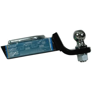 Reese Interlock Class 3 Trailer Tow Starter Kit 2" Drop 3/4" Rise w/ 1-7/8 Inch Chrome Towing Ball 6,000 Lbs Fits 2" Hitch Opening