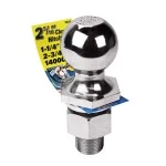 7063400 Reese Towpower Interlock Trailer Hitch Ball 2-5/16 inch Diameter 14000 lbs. Capacity Chrome Reese Interlock 2-5/16" 14,000 lbs InterLock Trailer Hitch Tow Ball 1-1/4" Shank Diameter x 2-3/4" Shank Length Carbon Forged Chrome Finish
