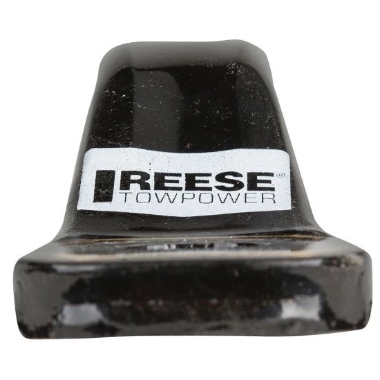 Reese 3,500 lbs OEM Black Carbon Forged Trailer Hitch Ball Mount Fits 1-1/4" Tow Receiver 1-1/4" Drop 3/4" Rise 3/4" Ball Hole InterLock