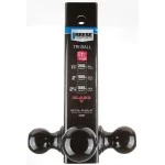 7068800 Reese Towpower Tri-Ball Trailer Hitch Ball Mount 14000 lbs. Capacity Heavy Duty Fits 2-1/2 inch Receiver Black Reese Triple Ball OEM Black Carbon Forged Trailer Hitch Ball Mount Fits 2-1/2" Tow Receiver 8-1/2" Long Shank