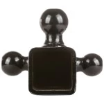 7068800 Reese Towpower Tri-Ball Trailer Hitch Ball Mount 14000 lbs. Capacity Heavy Duty Fits 2-1/2 inch Receiver Black Reese Triple Ball OEM Black Carbon Forged Trailer Hitch Ball Mount Fits 2-1/2" Tow Receiver 8-1/2" Long Shank