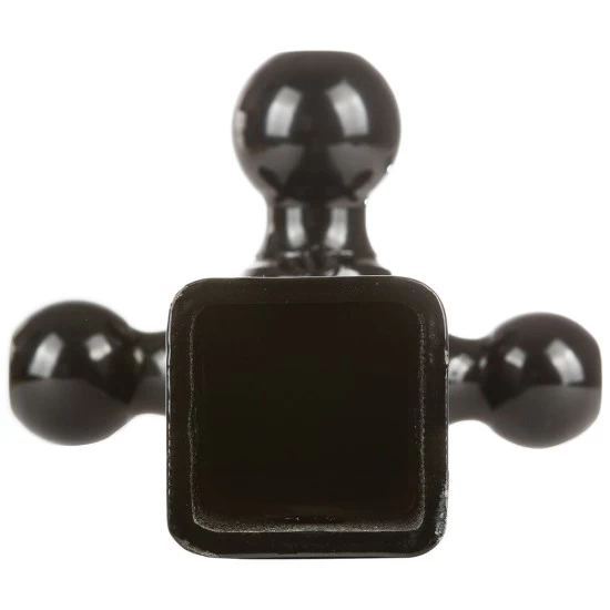 7068800 Reese Towpower Tri-Ball Trailer Hitch Ball Mount 14000 lbs. Capacity Heavy Duty Fits 2-1/2 inch Receiver Black Reese Triple Ball OEM Black Carbon Forged Trailer Hitch Ball Mount Fits 2-1/2" Tow Receiver 8-1/2" Long Shank