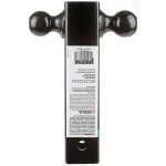 7068800 Reese Towpower Tri-Ball Trailer Hitch Ball Mount 14000 lbs. Capacity Heavy Duty Fits 2-1/2 inch Receiver Black Reese Triple Ball OEM Black Carbon Forged Trailer Hitch Ball Mount Fits 2-1/2" Tow Receiver 8-1/2" Long Shank