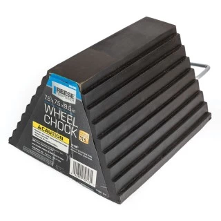 Reese Trailer Wheel Chock w/ Handle Reduces Trailer Roll Fits Most Trailer Wheels up to 31.5"