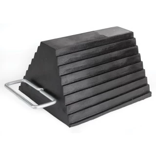 7074300 Reese Trailer Wheel Chock w/ Handle Reduces Trailer Roll Fits Most Trailer Wheels up to 31.5" Reese Trailer Wheel Chock w/ Handle Reduces Trailer Roll Fits Most Trailer Wheels up to 31.5"