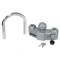 Reese Universal Ratchet Design Heavy Duty Adjustable Trailer Tow Hitch Coupler Tongue Lock Fits 1-7/8 In 2 In and 2-5/16 In. Ball Couplers 6 Locking Positions
