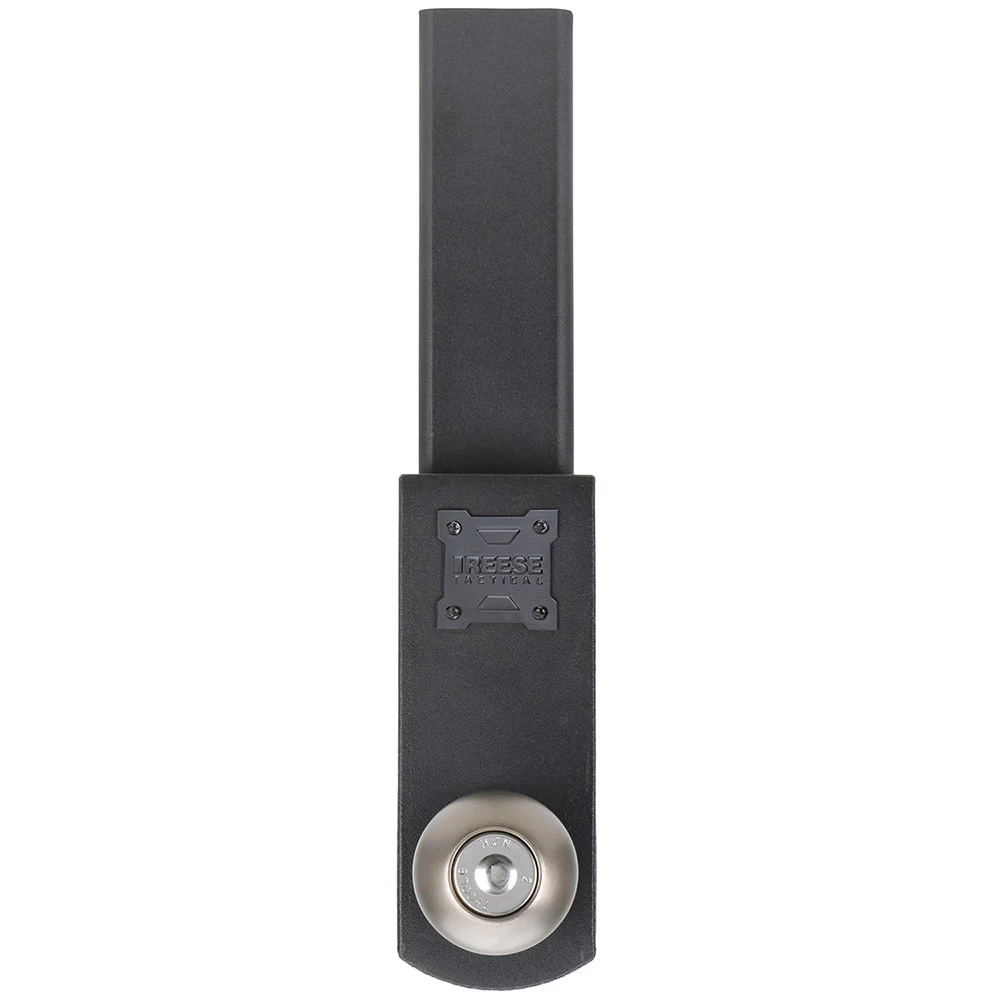 Reese 7,500 lbs Tactical Trailer Hitch Clevis and Ball Utility Mount Fits 2" Tow Receiver 5/8" Pin Matte Black and Pewter Finish