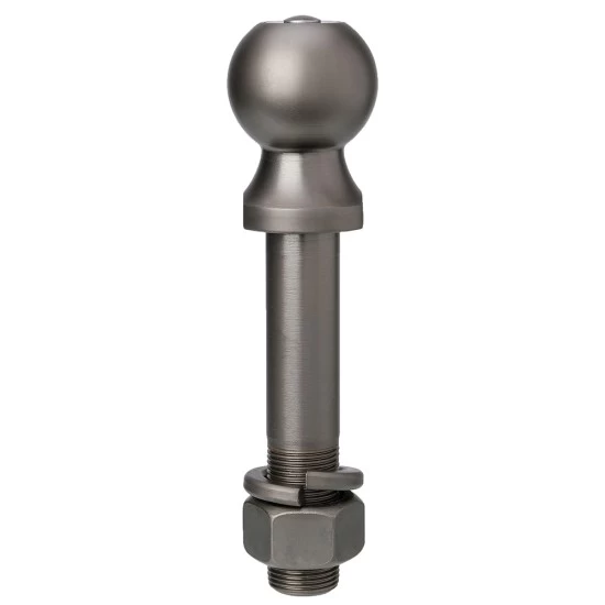 7090000 Reese Tactical Trailer Hitch Ball 2 inch Diameter 7500 lbs. Capacity Pewter Reese 2" 7,500 lbs Tactical Trailer Hitch Tow Ball w/ Clevis 1" Shank Diameter x 5" Shank Length