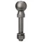 Reese 2-5/16" 7,500 lbs Tactical Trailer Hitch Tow Ball w/ Clevis 1" Shank Diameter x 5" Shank Length
