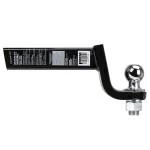 Reese Interlock Class 5 Trailer Tow Starter Kit 5" Drop w/ 2-5/16 Inch Chrome Towing Ball 13,000 Lbs Fits 2-1/2" Hitch Opening