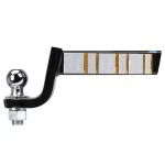 Reese Interlock Class 5 Trailer Tow Starter Kit 5" Drop w/ 2-5/16 Inch Chrome Towing Ball 13,000 Lbs Fits 2-1/2" Hitch Opening