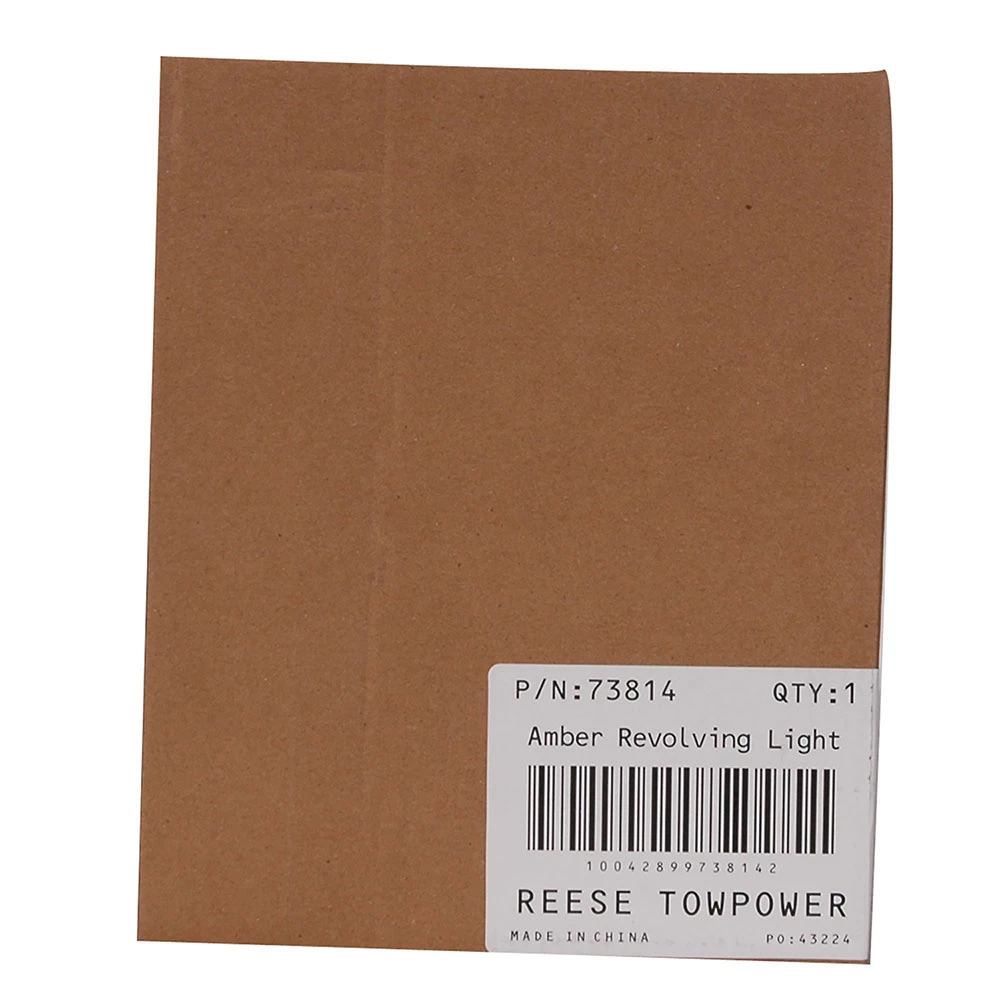 Reese Towpower Rotating Trailer Towing Emergency Warning Light Reese Towpower Rotating Trailer Towing Emergency Warning Light