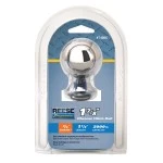 74006 Reese Towpower Trailer Hitch Ball 1-7/8 inch Diameter 2000 lbs. Capacity Chrome Reese Standard 1-7/8" 2,000 lbs Trailer Hitch Tow Ball 3/4" Shank Diameter x 1-1/2" Shank Length Chrome Packaged