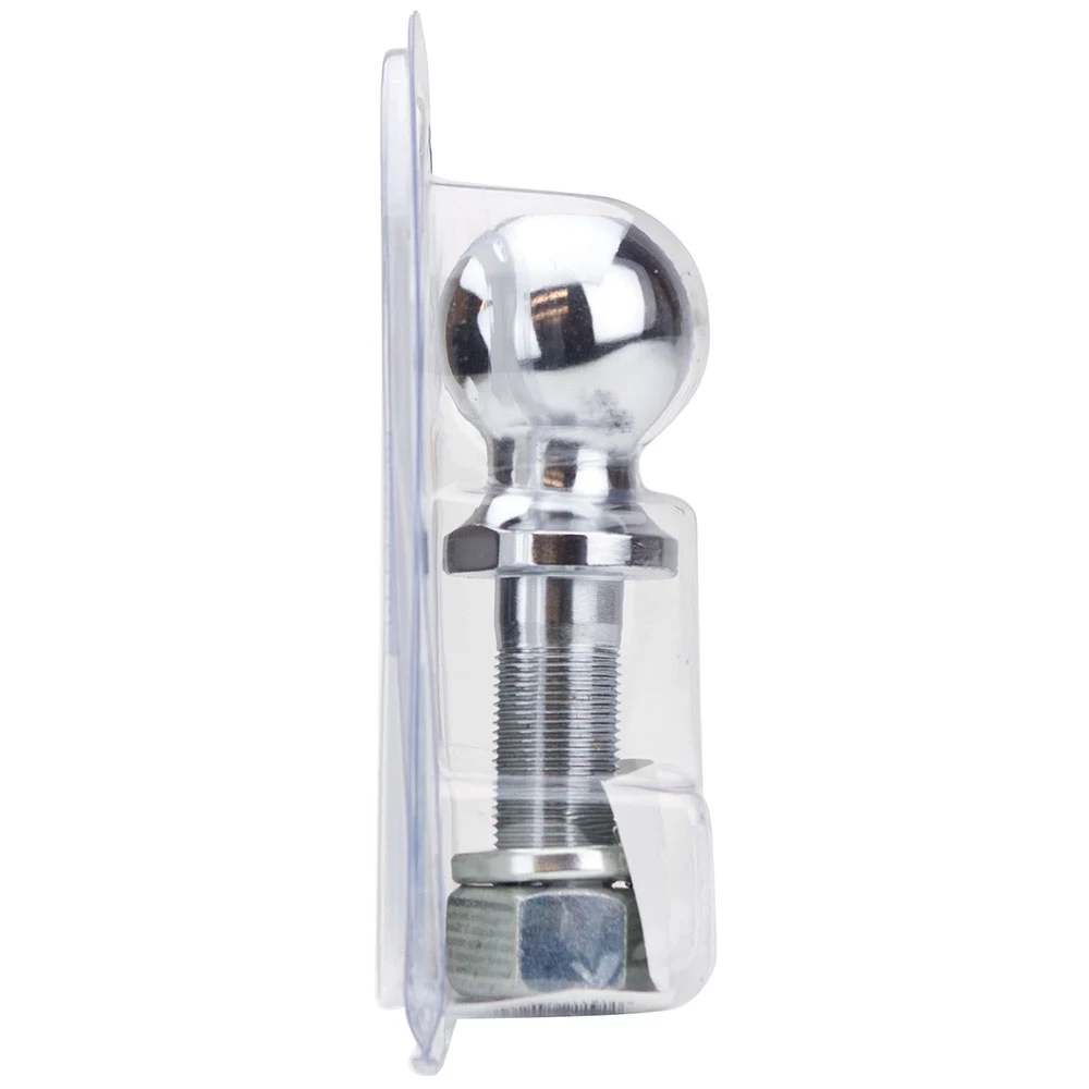 74026 Reese Towpower Trailer Hitch Ball 2 inch Diameter 6000 lbs. Capacity Chrome Reese Standard 2" 6,000 lbs Trailer Hitch Tow Ball 1" Shank Diameter x 3-1/4" Shank Length Zinc Packaged