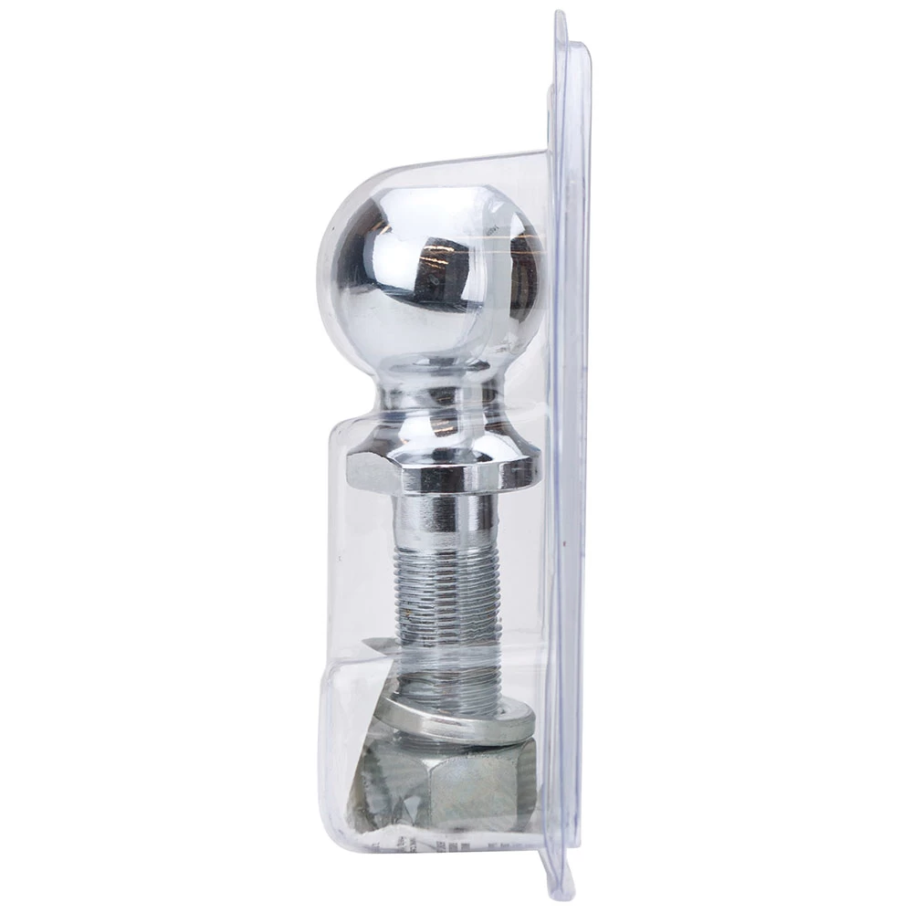 74026 Reese Towpower Trailer Hitch Ball 2 inch Diameter 6000 lbs. Capacity Chrome Reese Standard 2" 6,000 lbs Trailer Hitch Tow Ball 1" Shank Diameter x 3-1/4" Shank Length Zinc Packaged