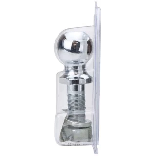 74026 Reese Towpower Trailer Hitch Ball 2 inch Diameter 6000 lbs. Capacity Chrome Reese Standard 2" 6,000 lbs Trailer Hitch Tow Ball 1" Shank Diameter x 3-1/4" Shank Length Zinc Packaged