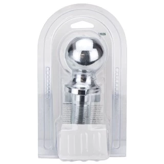 74026 Reese Towpower Trailer Hitch Ball 2 inch Diameter 6000 lbs. Capacity Chrome Reese Standard 2" 6,000 lbs Trailer Hitch Tow Ball 1" Shank Diameter x 3-1/4" Shank Length Zinc Packaged