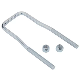 Reese Economy Trailer Spare Tire Carrier Mount Rack Heavy Duty Zinc Plated Fits 8" 9" 12" 13" 14" and 15" Wheels w/ 4 or 5 Lugs