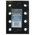 74281 Reese Towpower Pintle Hook Mounting Plate Fits 2 inch Receiver 10000 lbs. Capacity Reese 10K Adjustable Pintle Hook Receiver Fits 2" Trailer Tow Hitch Mount 7-3/4" Length 4 Sets of Holes 12,000 lbs Heavy Duty